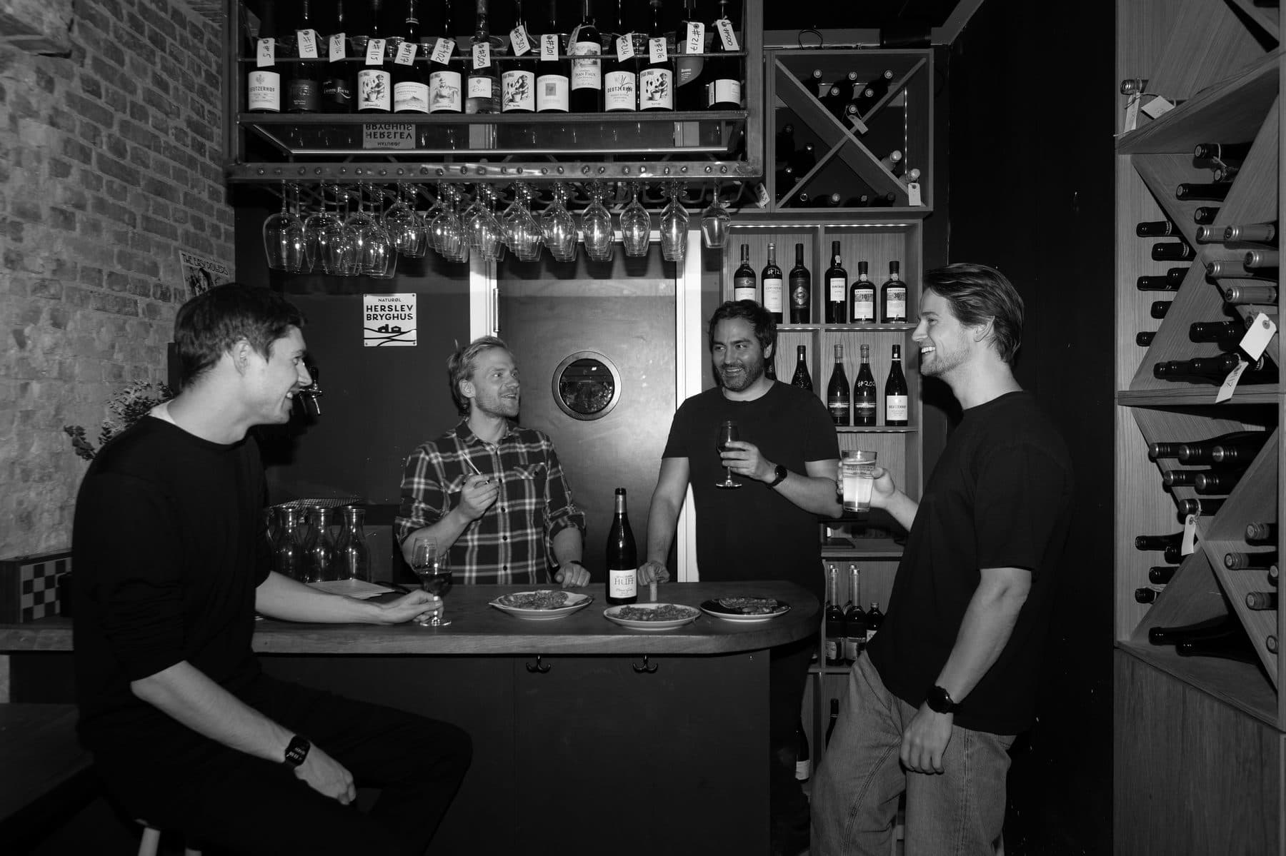 The people behind Vesterhus, in the bar on Istedgade